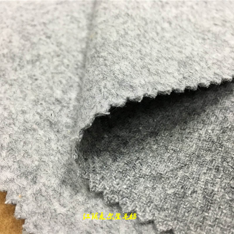 10%羊毛 90%滌綸水晶順毛呢