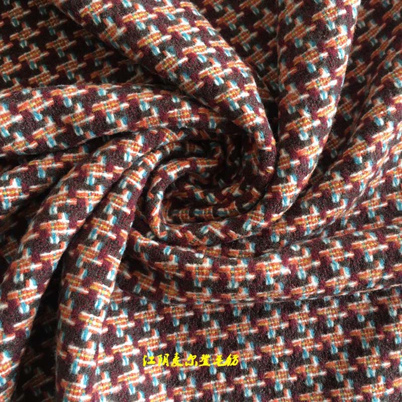 混色小格型編只呢風車呢